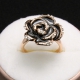 Кольцо "Черная Роза"
